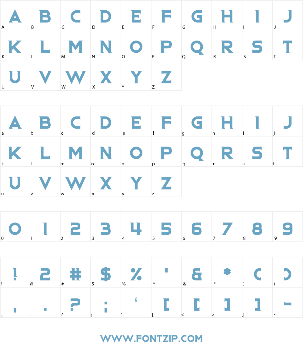 Kevlar Underwear Font Character